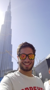 Selfie mit Burj Khalifa